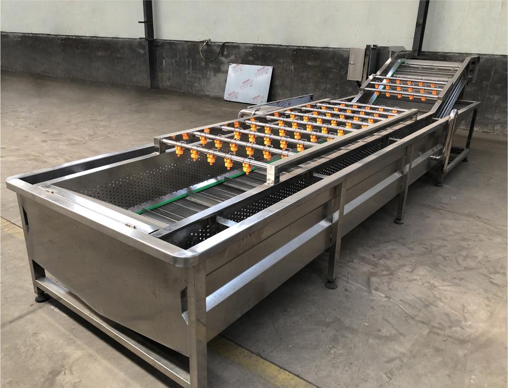 果蔬高（gāo）壓噴淋氣泡清洗機（jī）