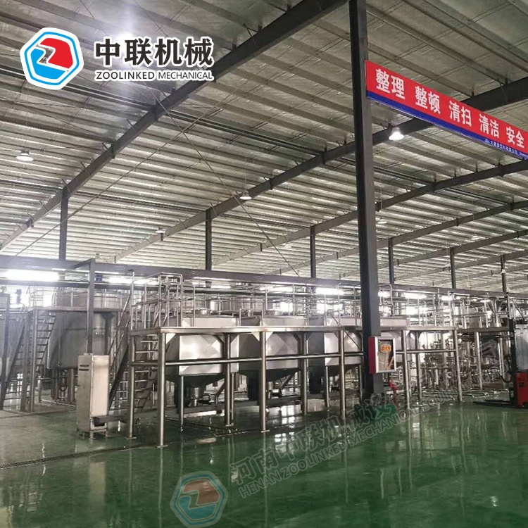 整套烏龍茶飲料生（shēng）產線設備